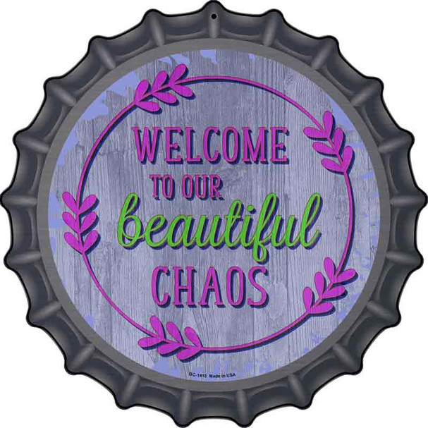 Beautiful Chaos Wholesale Novelty Metal Bottle Cap Sign