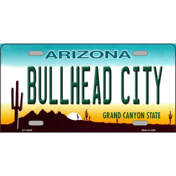 Bullhead City Arizona Wholesale Novelty Metal License Plate Tag