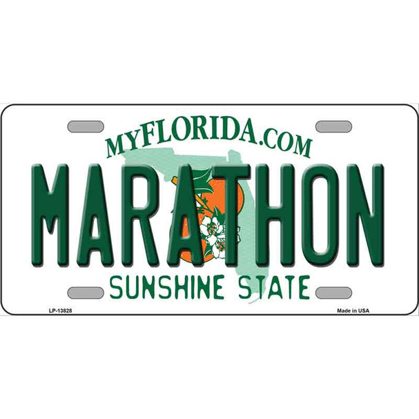 Marathon Florida Wholesale Novelty Metal License Plate Tag