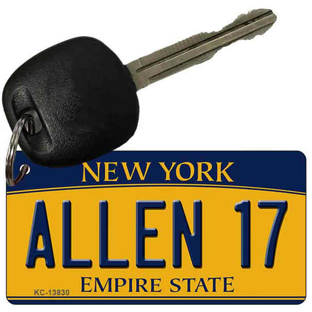 Allen 17 New York Wholesale Novelty Metal Key Chain