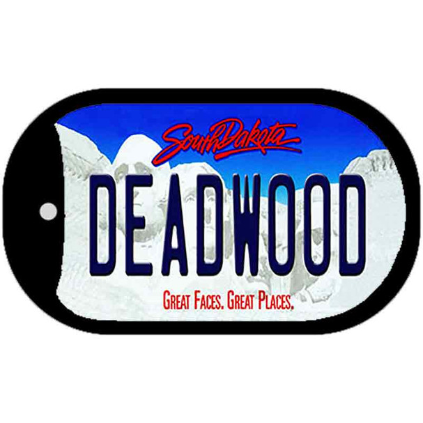 Deadwood South Dakota Wholesale Novelty Metal Dog Tag Necklace