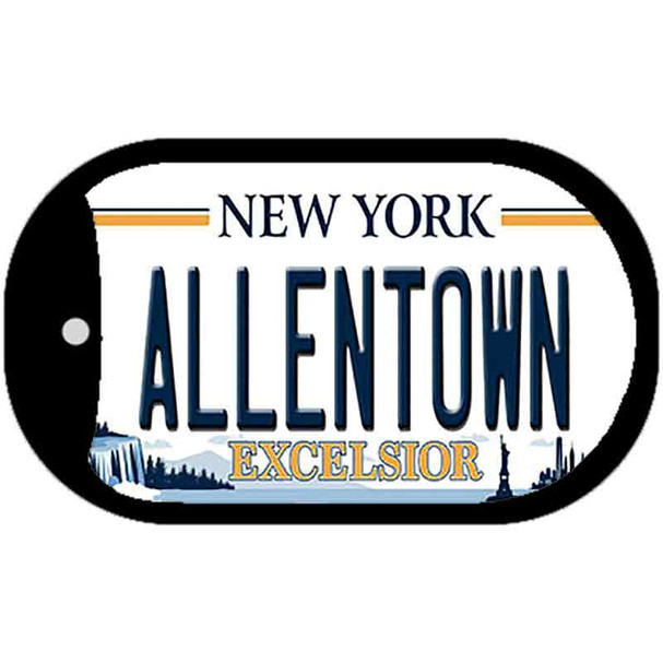 Allentown Excelsior New York Wholesale Novelty Metal Dog Tag Necklace