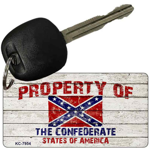 Property Of Confederate States Wholesale Novelty Key Chain