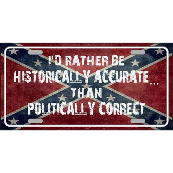 Historically Accurate Novelty Wholesale Metal License Plate