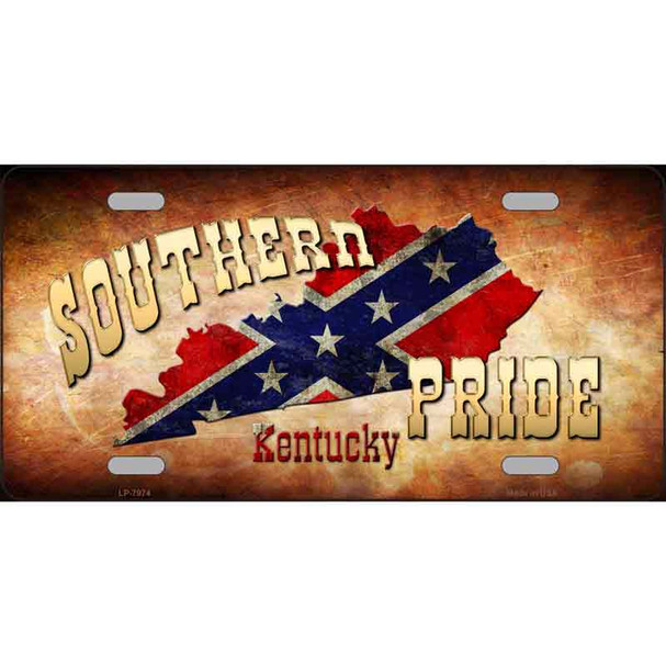 Southern Pride Kentucky Novelty Wholesale Metal License Plate