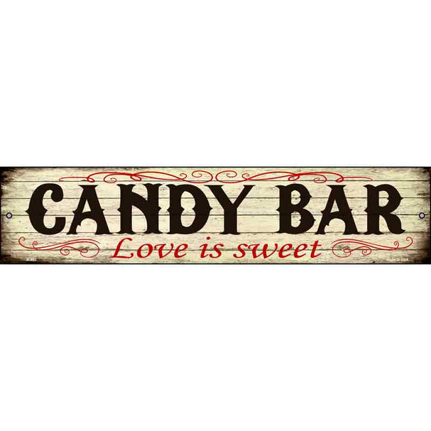 Candy Bar Wholesale Novelty Metal Street Sign