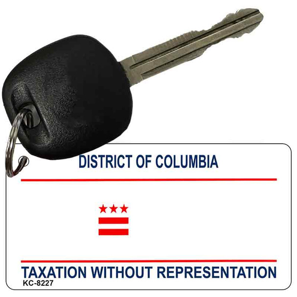 DC Taxation Without Representation Wholesale Novelty Key Chain