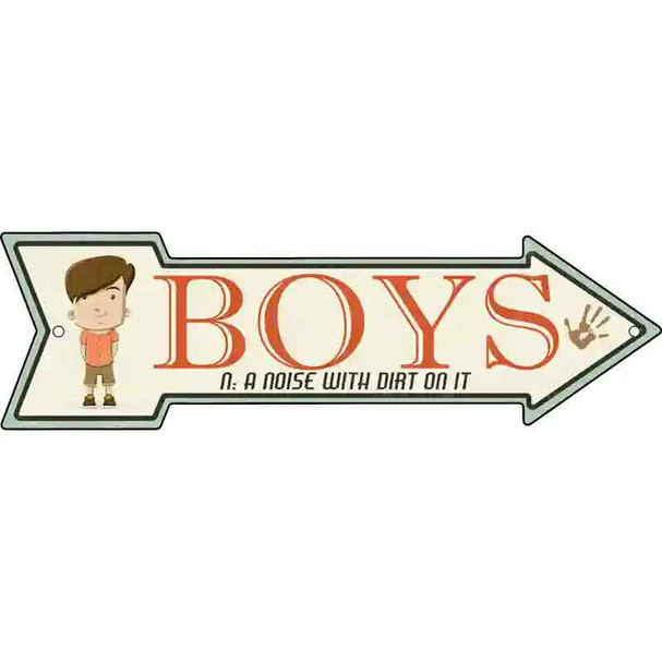 Boys Wholesale Novelty Metal Arrow Sign