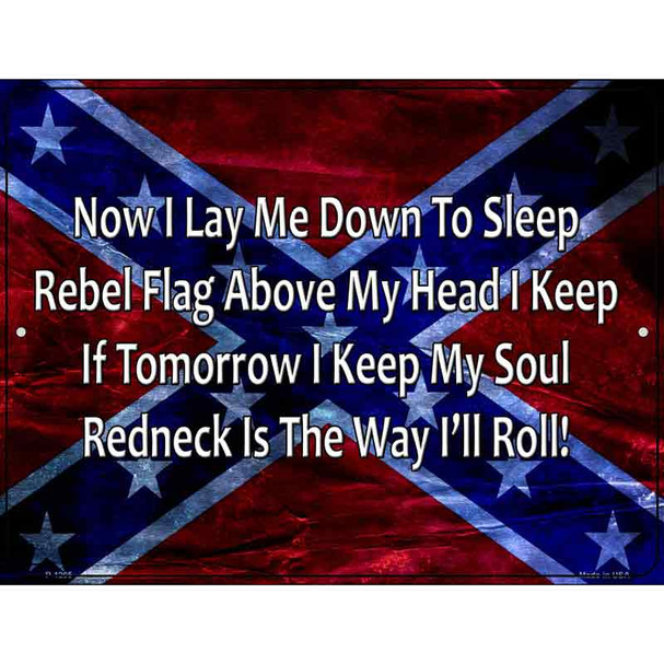 Redneck Is The Way Wholesale Metal Novelty Parking Sign