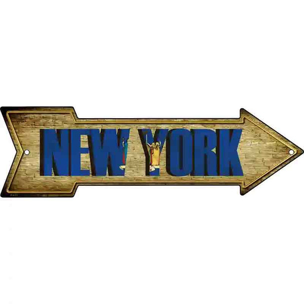 New York Wholesale Novelty Metal Arrow Sign