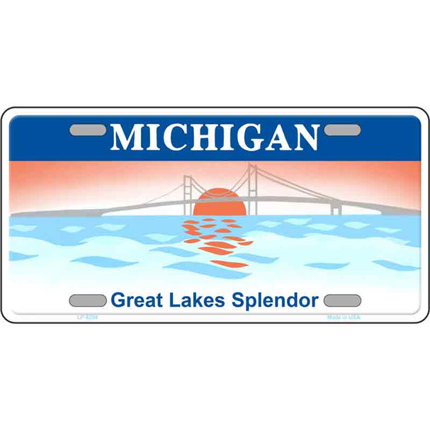 Michigan Novelty Wholesale Metal License Plate LP-8298