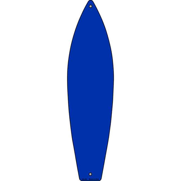 Blue Solid Dye Sublimation Blank Wholesale Surfboard Sign