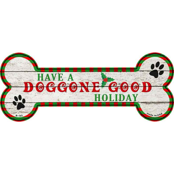 Doggone Good Holiday Wholesale Novelty Metal Bone Magnet