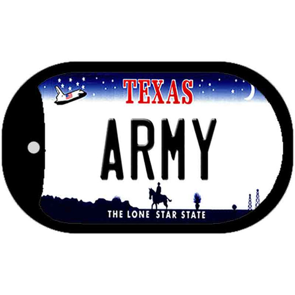 Texas Army Wholesale Novelty Metal Dog Tag Necklace