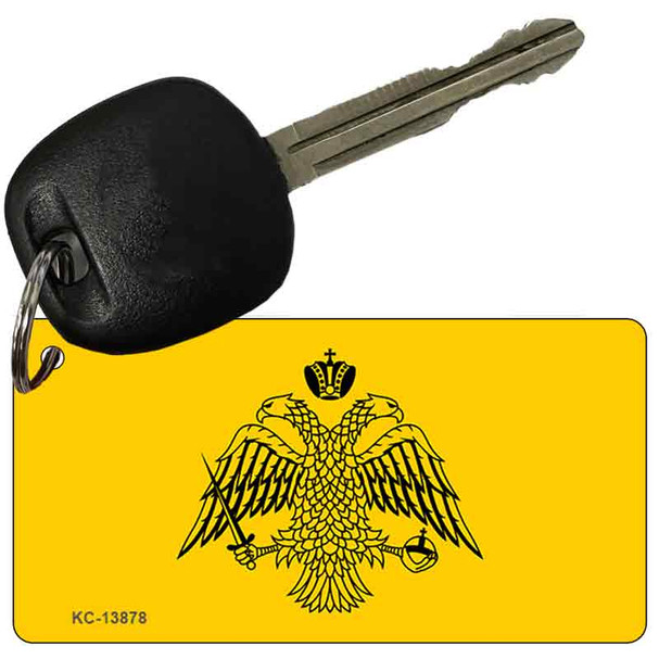 Byzantine Empire Flag Yellow Wholesale Novelty Metal Key Chain