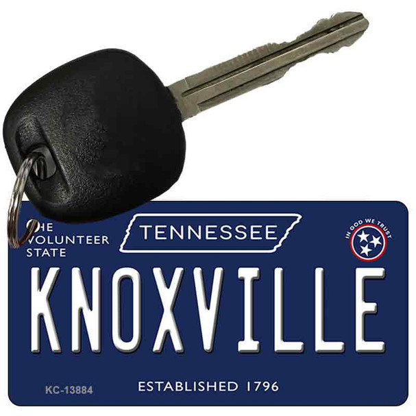 Knoxville Tennessee Blue Wholesale Novelty Metal Key Chain