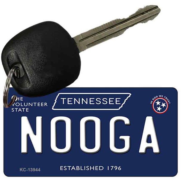 Nooga Tennessee Blue Wholesale Novelty Metal Key Chain