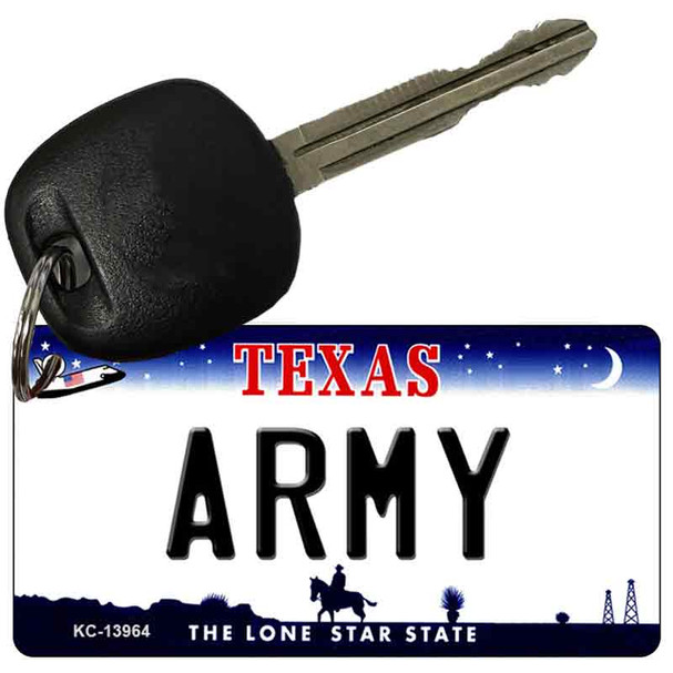 Texas Army Wholesale Novelty Metal Key Chain