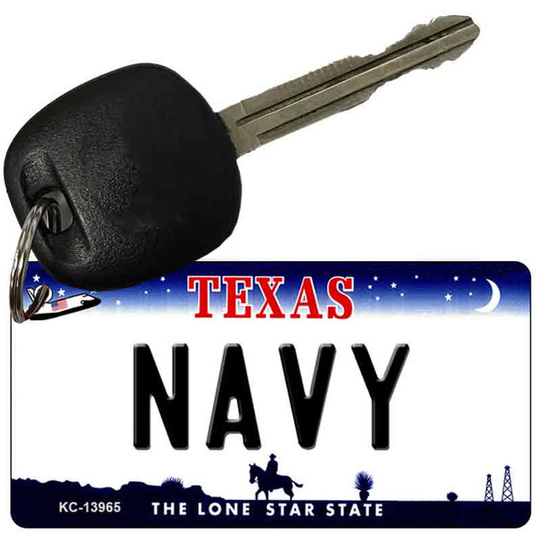 Texas Navy Wholesale Novelty Metal Key Chain