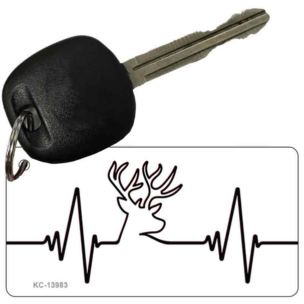 Deer Heart Beat Wholesale Novelty Metal Key Chain