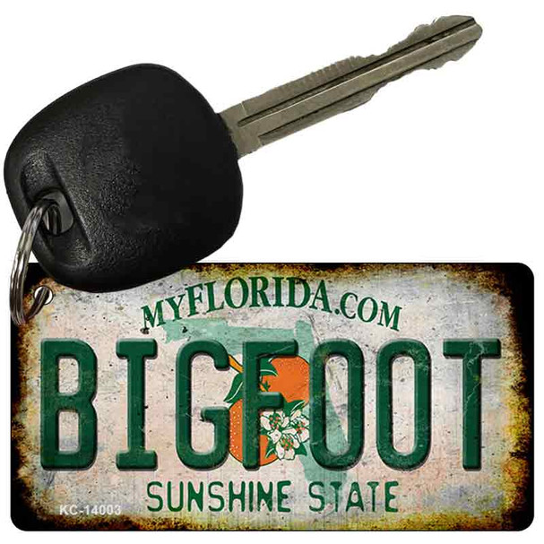 Bigfoot Florida Wholesale Novelty Metal Key Chain
