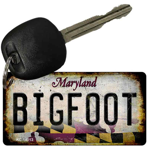 Bigfoot Maryland Wholesale Novelty Metal Key Chain