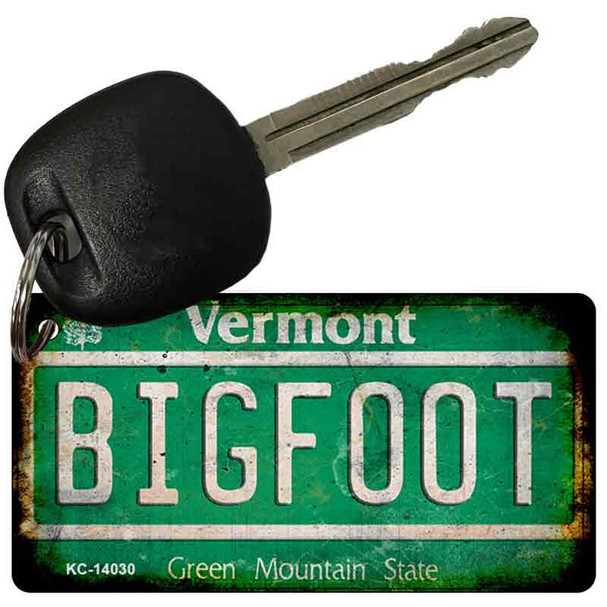 Bigfoot Vermont Wholesale Novelty Metal Key Chain
