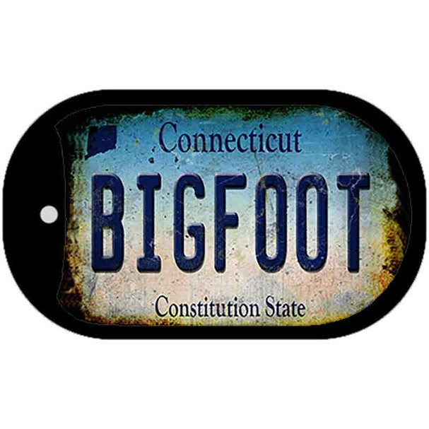 Bigfoot Connecticut Wholesale Novelty Metal Dog Tag Necklace