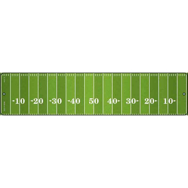 Football Field Wholesale Novelty Metal Street Sign