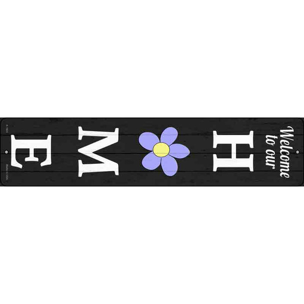 Home Flower Wholesale Novelty Metal Street Sign