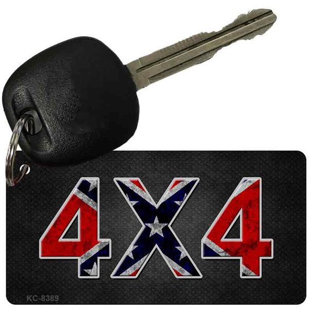 4x4 Confederate Wholesale Novelty Key Chain