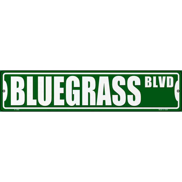 Bluegrass Blvd Wholesale Novelty Metal Street Sign