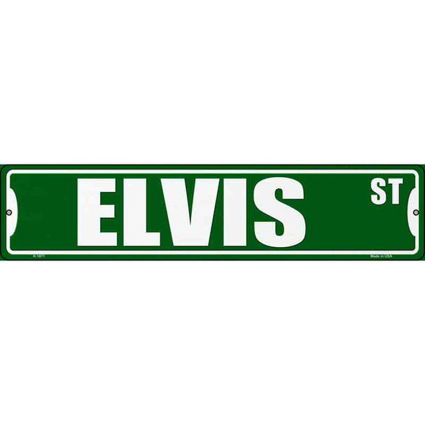 Elvis St Wholesale Novelty Metal Street Sign