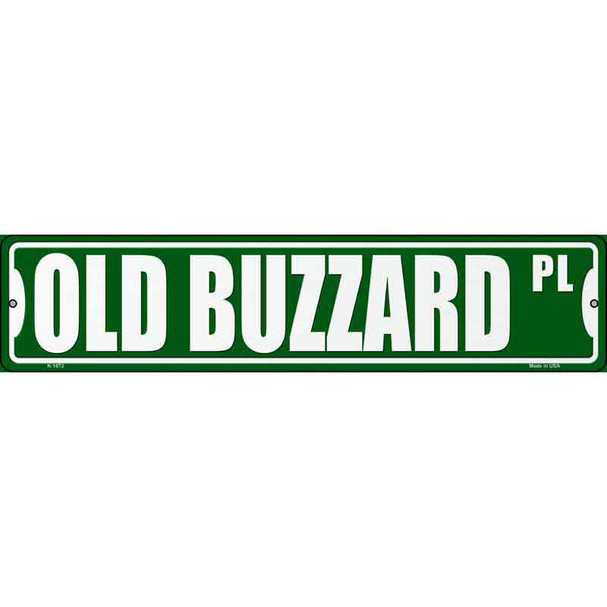 Old Buzzard Pl Wholesale Novelty Metal Street Sign