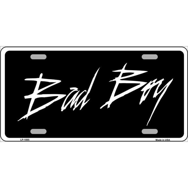 Bad Boy Wholesale Metal Novelty License Plate