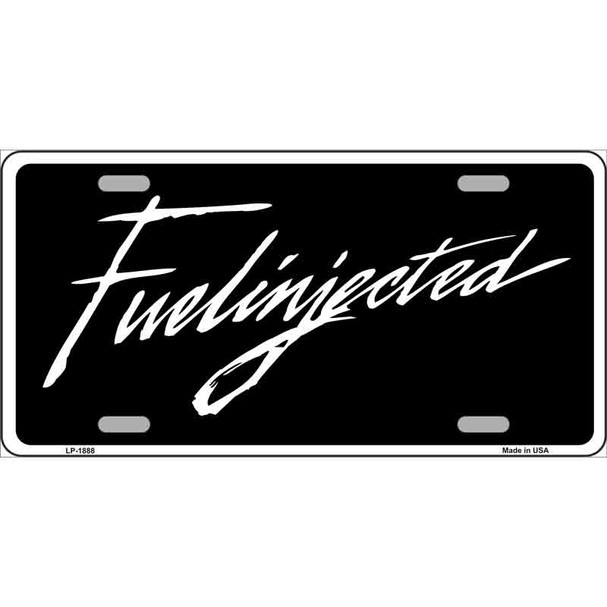 Fuelinjected Wholesale Metal Novelty License Plate