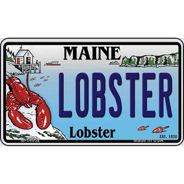 Lobster Maine Lobster Wholesale Novelty Metal Magnet