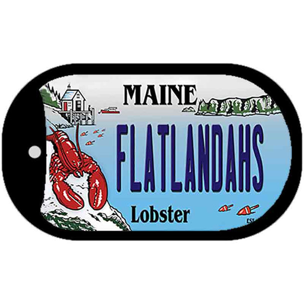 Flatlands Maine Lobster Wholesale Novelty Metal Dog Tag Necklace