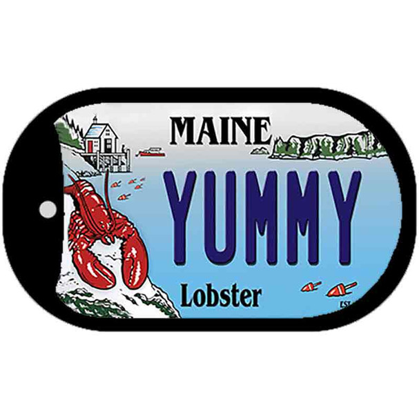 Yummy Maine Lobster Wholesale Novelty Metal Dog Tag Necklace