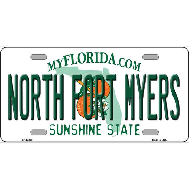 North Fort Myers Florida Wholesale Novelty Metal License Plate