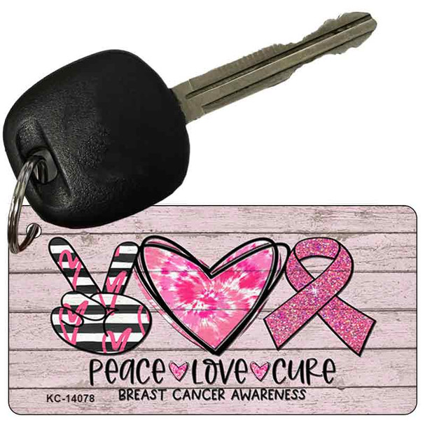 Peace Love Cure Wholesale Novelty Metal Key Chain