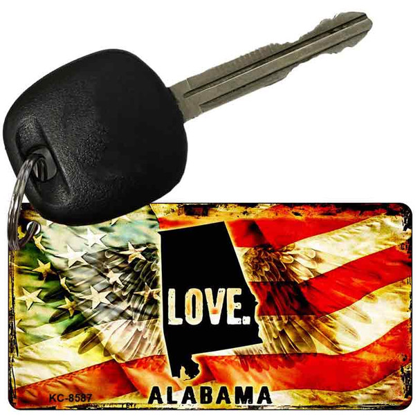 Alabama Love Wholesale Novelty Key Chain