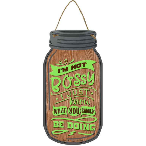 Just Know What You Should Do Wholesale Novelty Metal Mason Jar Sign