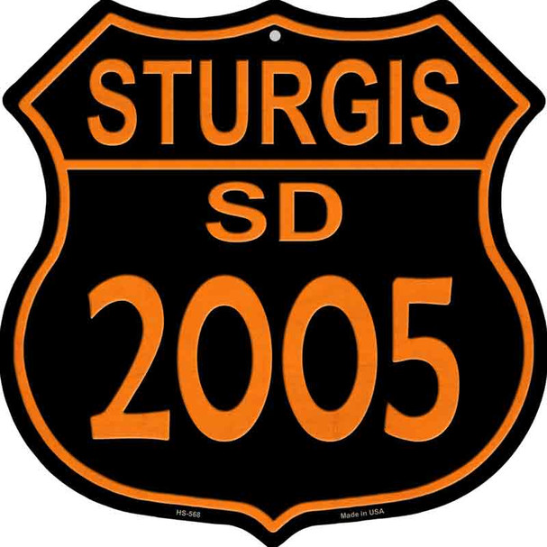 Sturgis US 2005 Wholesale Novelty Metal Highway Shield