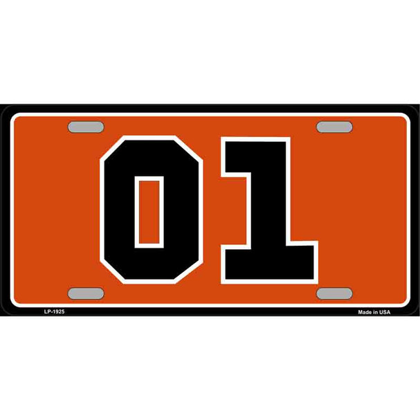 Dukes Of Hazard 01 Wholesale Metal Novelty License Plate