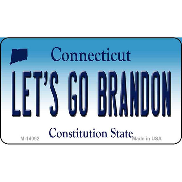 Lets Go Brandon CT Wholesale Novelty Metal Magnet