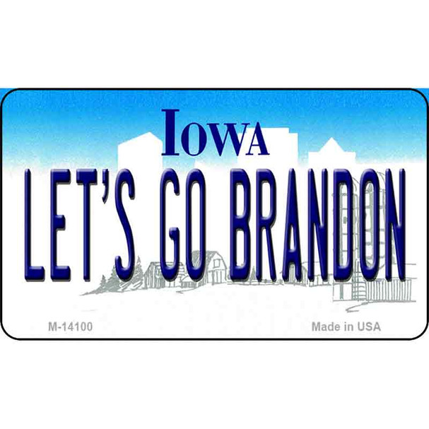 Lets Go Brandon IA Wholesale Novelty Metal Magnet