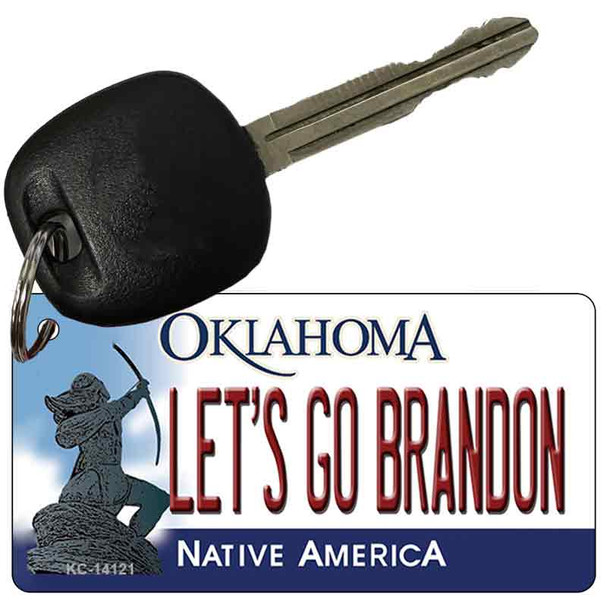 Lets Go Brandon OK Wholesale Novelty Metal Key Chain