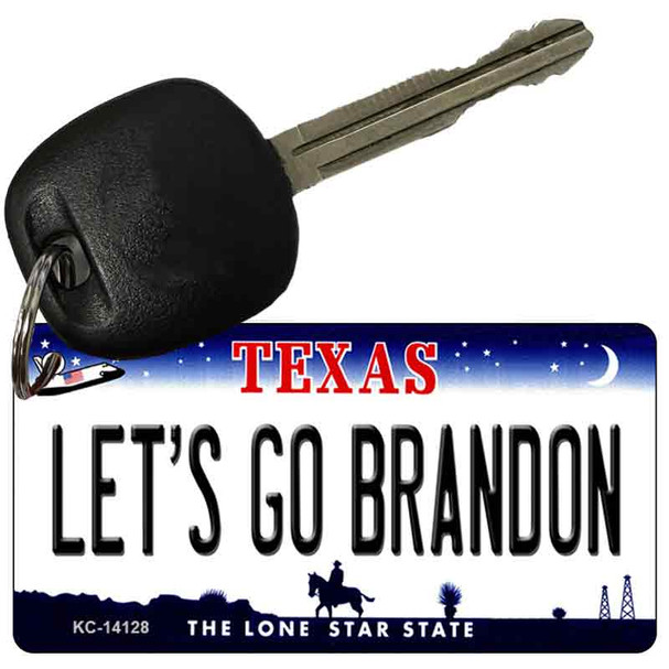 Lets Go Brandon TX Wholesale Novelty Metal Key Chain