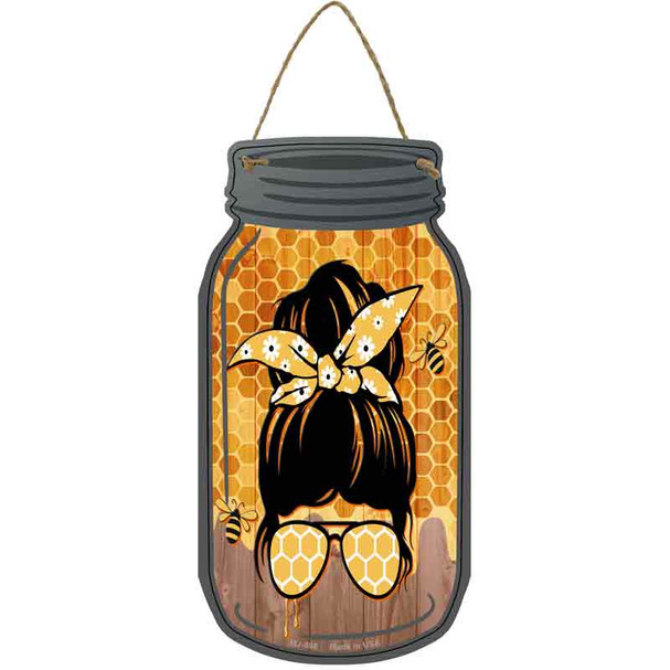 Bun Aviators Honey Wholesale Novelty Metal Mason Jar Sign